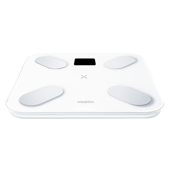 Bluetooth Body Fat Bathroom Weighing Scale - White