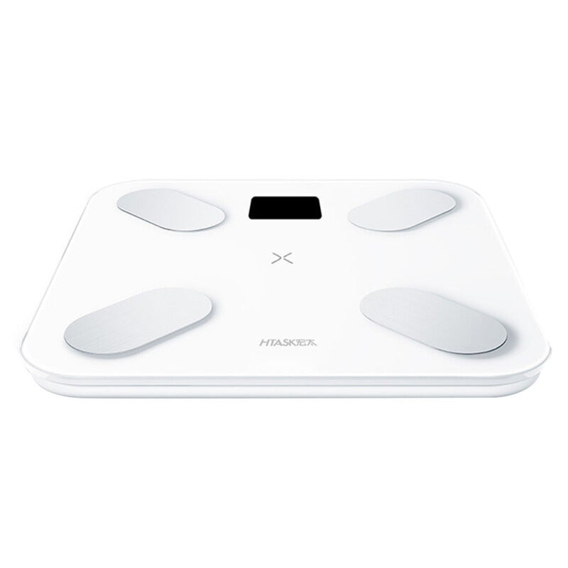 Bluetooth Body Fat Bathroom Weighing Scale - White