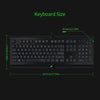 Keyboard Mouse Combo Razer Cynosa Keyboard + Razer DeathAdder 2000 Mouse Combo 104 Keys Keyboard Ergonomic Keyboard Mouse Combo