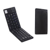 GK228 BT Wireless Keyboard 66 Keys Folding Mini Portable Office Keyboard with Stand for Phone/Tablet/Laptop Black