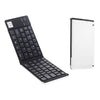 GK228 BT Wireless Keyboard 66 Keys Folding Mini Portable Office Keyboard with Stand for Phone/Tablet/Laptop Black