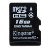 Kingston Class 4 8G 16GB MicroSDHC TF Flash Memory Card 4MB/s Speed