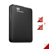 العناصر Western Digital WD 1TB USB 3.0 2.5 "محرك صلب خارجي محمول WDBUZG0010BBK