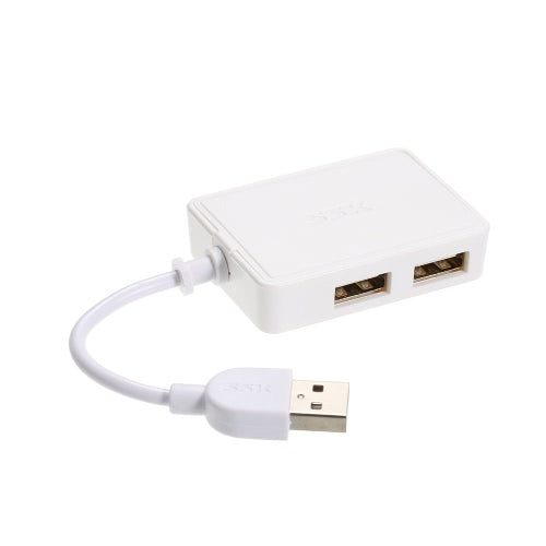 SSK USB 2.0 Superspeed Charging & Transmission HUB Converter Converter مع 4 منافذ USB ممتدة للكمبيوتر المحمول SHU200