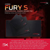 Kingston HyperX FURY Professional Esport Gaming Mouse Pad Mat 300*360mm Medium HX-MPFP-M