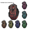 J60 Gaming Keyboard Mouse Combo Anti-ghosting Adjustable DPI Colorful Backlit