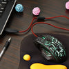 J60 Gaming Keyboard Mouse Combo Anti-ghosting Adjustable DPI Colorful Backlit