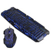 J60 Gaming Keyboard Mouse Combo Anti-ghosting Adjustable DPI Colorful Backlit