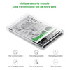 USB 3.0 External Hard Drive Enclosure USB 3.0 Transparent Hard Disk Box USB 3.0 Micro to SATA Hard Disk Box 2TB Hard Drive SSD / HDD