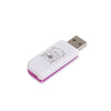 4-In-1 USB 2.0 Card Reader Multi-port Card Reader for TF/MMC/MS/M2