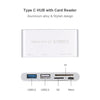 T-693 USB C USB 3.1 Type C HUB with Card Reader 5 in 1 USB-C Hub