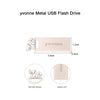 Yvonne Metal USB Flash Drive Pen Drive 16G Memory Stick Pendrives هدية على شكل تنين