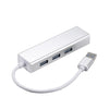 USB3.0 to Ethernet LAN RJ45 Network Card Adapter with USB3.0 Hub 3 Ports for Laptop