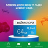 بطاقة KKmoon Micro SD بطاقة ذاكرة فلاش TF لتخزين البيانات سعة 32 جيجابايت فئة 10 سرعة سريعة (أزرق)