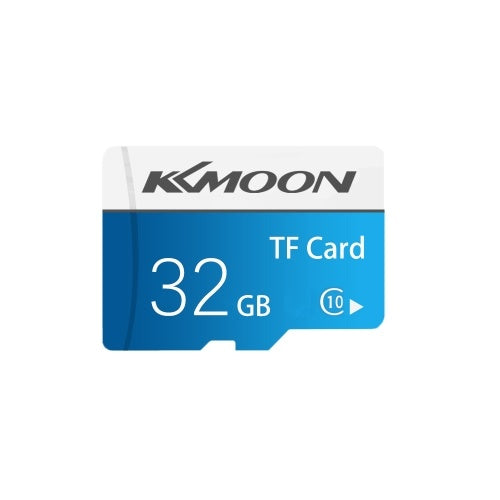 بطاقة KKmoon Micro SD بطاقة ذاكرة فلاش TF لتخزين البيانات سعة 32 جيجابايت فئة 10 سرعة سريعة (أزرق)