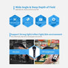 2.4G Wireless Scanner Barcode Scanning Mode 1400mAh Battery QR Code 1D&2D Code Reader for Supermarkets/Stores (Black)