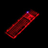 USB Wired Gaming Keyboard and Mouse Combo Waterproof 3 Color Backlit 2000DPI for Home Office