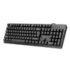 USB Wired Gaming Keyboard and Mouse Combo Waterproof 3 Color Backlit 2000DPI for Home Office