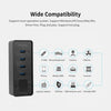 OImaster 4 Ports USB3.0 Hub 5Gbps High Speed Hub Fast Charging Support Windows/XP/Linux/Mac/Mix