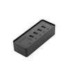 OImaster 4 Ports USB3.0 Hub 5Gbps High Speed Hub Fast Charging Support Windows/XP/Linux/Mac/Mix