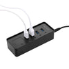 OImaster 4 Ports USB3.0 Hub 5Gbps High Speed Hub Fast Charging Support Windows/XP/Linux/Mac/Mix