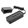 OImaster 4 Ports USB3.0 Hub 5Gbps High Speed Hub Fast Charging Support Windows/XP/Linux/Mac/Mix