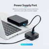 Vention High Speed USB Hub 4-port USB Splitter Hand-Free Design Portable USB Hub USB2.0 3.0 Hub Laptop Converter Multi-interface Extender 0.5m