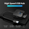 Vention High Speed USB Hub 4-port USB Splitter Hand-Free Design Portable USB Hub USB2.0 3.0 Hub Laptop Converter Multi-interface Extender 0.5m