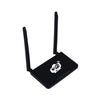 4G Wireless Wifi Router LTE 300Mbps Mobile MiFi Portable Hotspot with SIM Card Slot EU Plug (Black)