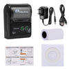 MHT-P10 Mini USB + Bluetooth Thermal Receipt Printer 48mm Phone Control for Android, IOS Printing Machine EU Plug