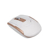 2.4G Mini Wireless Keyboard and Mouse Combo Alloy Panel Keyboard and Mouse Set for PC Laptop Gold