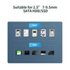 2.5'' SATA SSD HDD Enclosure