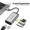 VENTION CKBHB 4IN 1 USB HUB USB to 3 * USB 3.0 + RJ45 Port Laptop PC USB 3.0 HUB محول محول مقسم