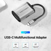 Vention TFAHB 4in1 USB C HUB Multifunctional Type-C to 4K HDMI+USB3.0+VGA+PD HUB Dock Adapter Converter Splitter