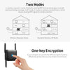 1200Mbps Dual Frequency 2.4G/5G Wireless Repeater WiFi Signal Amplifier WiFi Range Extender for Home Office Black EU Plug