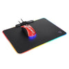 Motospeed P98 RGB Mouse Pad 350 * 250 * 3.5mm Capacitive Touch Switch USB Wired LED RGB Colorful Lighting Gaming Mousepad Mouse Pad Mice Mat for Laptop Computer