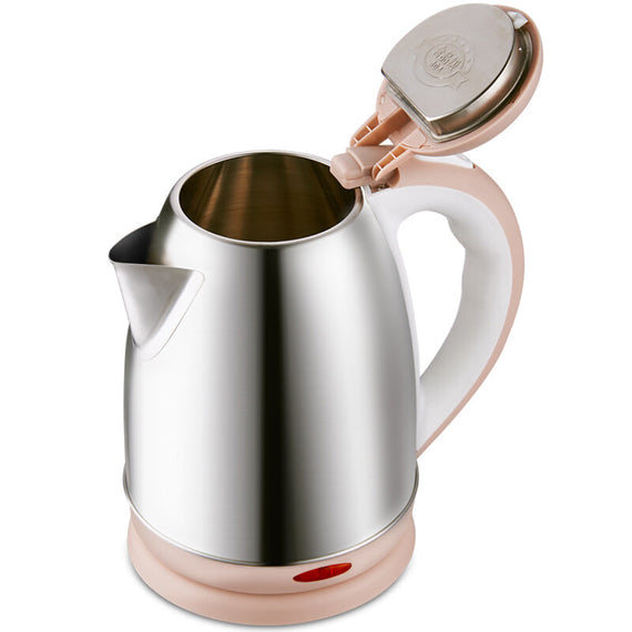 Chigo ZG-B20 Stainless Steel Electric Kettle - Pink