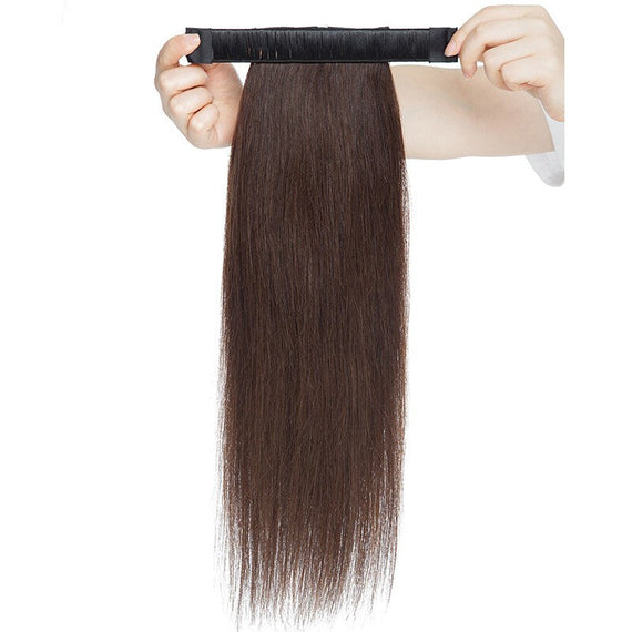 Clip in Ponytail Long Hair Extensions - Dark Brown