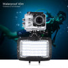 Andoer Ultra Bright 1800LM 3 Modes Waterproof Underwater 40m 5500K 60pcs LED Diving Fill-in Light Video Studio Photo Lamp