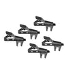 Andoer EY-J06A 5pcs 5mm Wired Lapel Mic Microphone Tie Clip