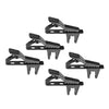 Andoer EY-J06A 5pcs 5mm Wired Lapel Mic Microphone Tie Clip