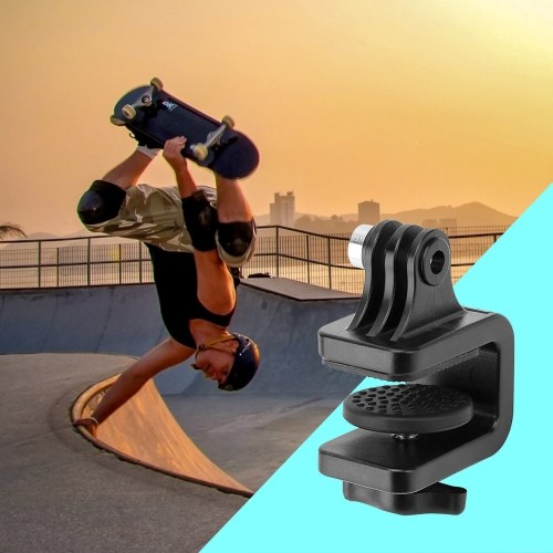 TELESIN Multifunctional Surfboard Skateboard Stabilizer Bracket Mount Holder Stand Clip Clamp 180 Degree Rotatable for GoPro Hero 7/6/5/4/3+ Xiaomi YI 4K SJCAM SJ4000 Action Sports Cameras