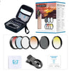 APEXEL APL-52UV-7G 7in1 Lens Filter Kit