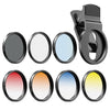 APEXEL APL-52UV-7G 7in1 Lens Filter Kit