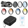 APEXEL APL-52UV-7G 7in1 Lens Filter Kit