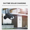 Motion Sensor Solar Light Fake Bullet Security Camera Shape Solar Powered Lamp