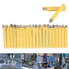 20pcs 3/8 Inch Metal Lathe Tooling Carbide Tip Tipped Cutter Tool Bit Cutting Set High Hardness Turning Milling Welding Bit