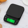 WH-B25 LCD High Definition Display LED Green Backlight Hand-made Coffee Electronic Scale Kitchen Scale Baking Scales with Bowl and Waterproof Heat-resistant Silicone Mat