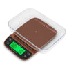 WH-B25 LCD High Definition Display LED Green Backlight Hand-made Coffee Electronic Scale Kitchen Scale Baking Scales with Bowl and Waterproof Heat-resistant Silicone Mat