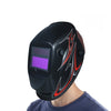 Welding Helmet Solar Powered Auto Darkening Protective Helmet Shield with Variable Shade from DIN9 to DIN13 Suitable for ARC TIG MIG Spot Micro Wire AC DC Plasma Welders/Cutters